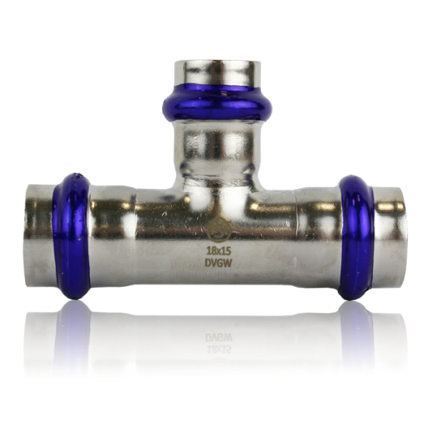 САЙТ TST.SFT1181518 - Тройник переходной TST из нержавеющей стали 18×15×18