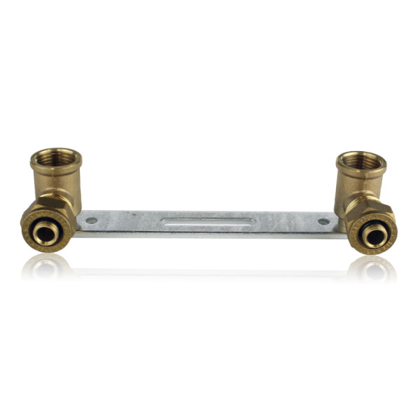 САЙТ - TST 255.1603 - TST Кронштейн для смесителей с 2-я уголками 12 г х 16 цанга