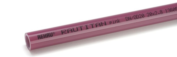 136042-120  Отоп. труба RAUTITAN pink  16х2,2