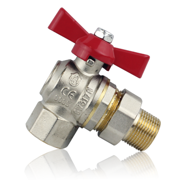 САЙТ TST.594.03 - 594 серия, Кран шаровый угловой TST,с американкой 12 вн.-нар.