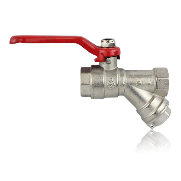 САЙТ TST.740.03 - 740 серия, Кран шаровый TST с фильтром, стальная рукоятка  12