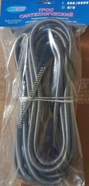 Трос сантехнический