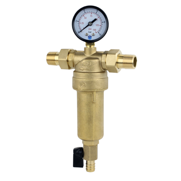 САЙТ TST-01 Фильтр с манометром TST 12 (для горячей воды)